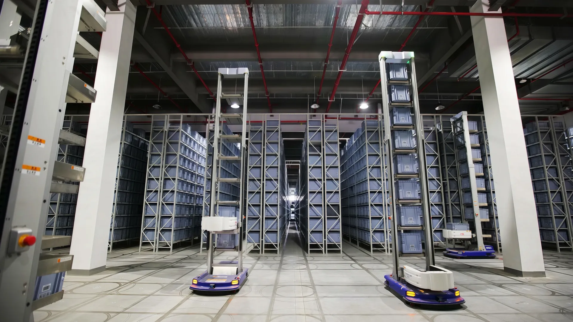 E-commerce ASRS warehouse