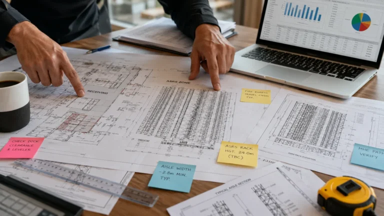ASRS warehouse layout planning
